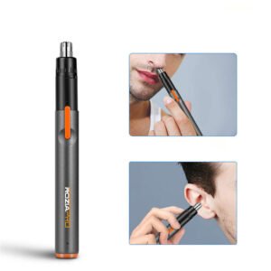 Cross-Border Hot Sale Rozia Male And Female Universal Ear And Nose Hair Trimmer Usb Charging Portable Electric Nose Hair Trimmer