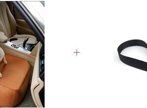 Retro Dual-purpose Pet Car Mat Front Seat Cushion