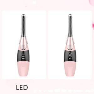 Rechargeable Fast Heating Eyelash Curler Makeup Curling Kit Long Lasting Natural Eye Lash Curler Eyelash Slender Clip Beauty