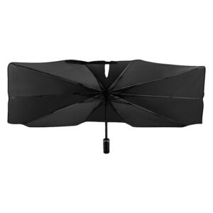 Super Strong Sunscreen Folding Compact Portable Rain And Rain Strong Car Umbrella