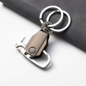 Metal High-grade Multi-function Rotary Key Chain