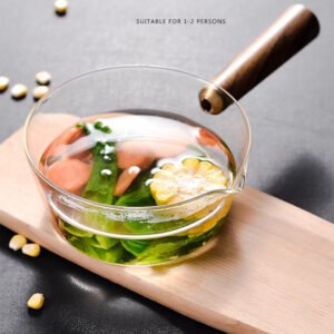 Borosilicate glass household soup pot